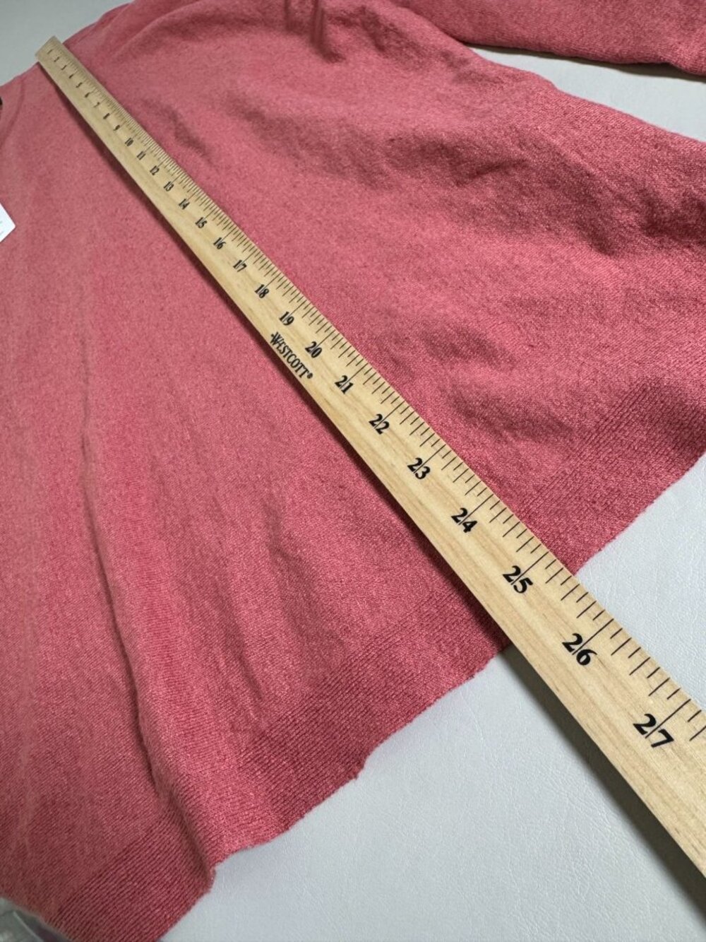 NEW Eileen Fisher Womens Organic Linen Blend Long Sleeve Top XL Rose Pink Lagenl - Picture 6 of 13